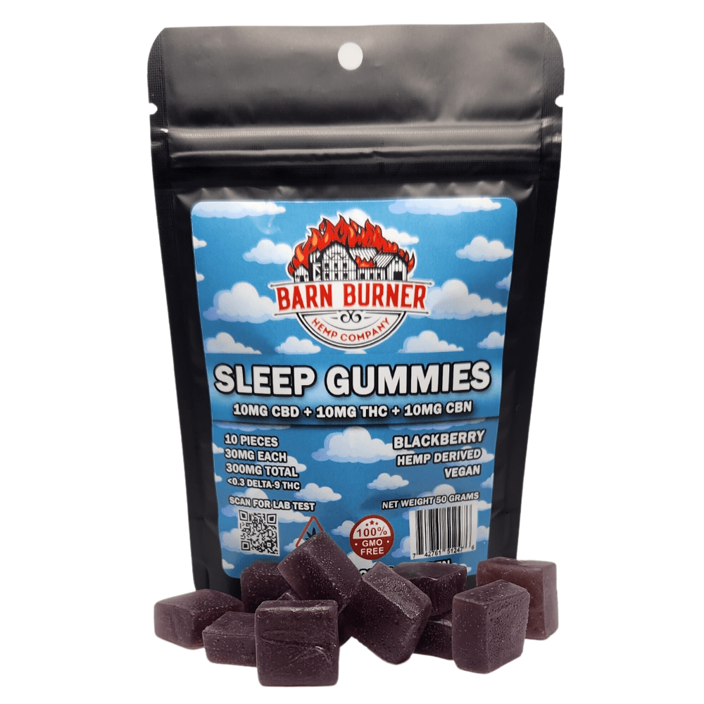 Nighttime Gummies with CBD, THC, and CBN